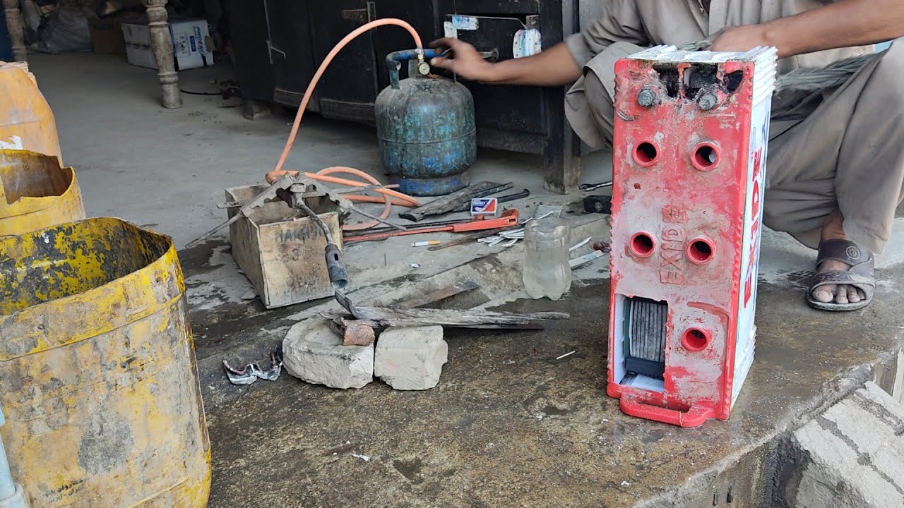 Blast battery restoration easley DIY