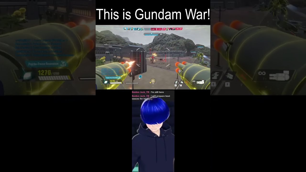 How it feels to be in a Warzone [Gundam Evolution clip] #gundamevolution #gundam