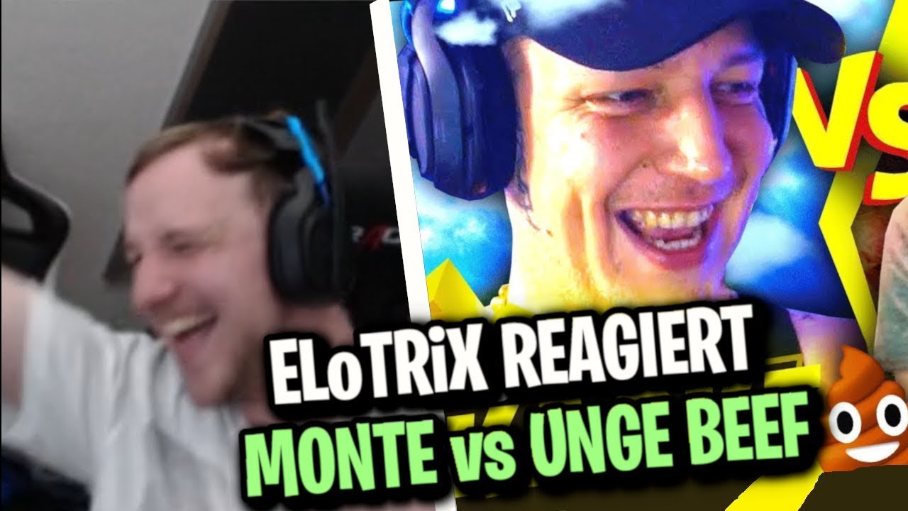 ELoTRiX reagiert auf Monte vs Unge Beef Teil 1-3 | ELoTRiX Livestream Highlights