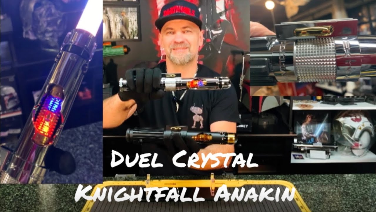 Anakin Duel Crystal Knightfall Lightsaber Review Proffie TXQ/NeoSabers Neopixel