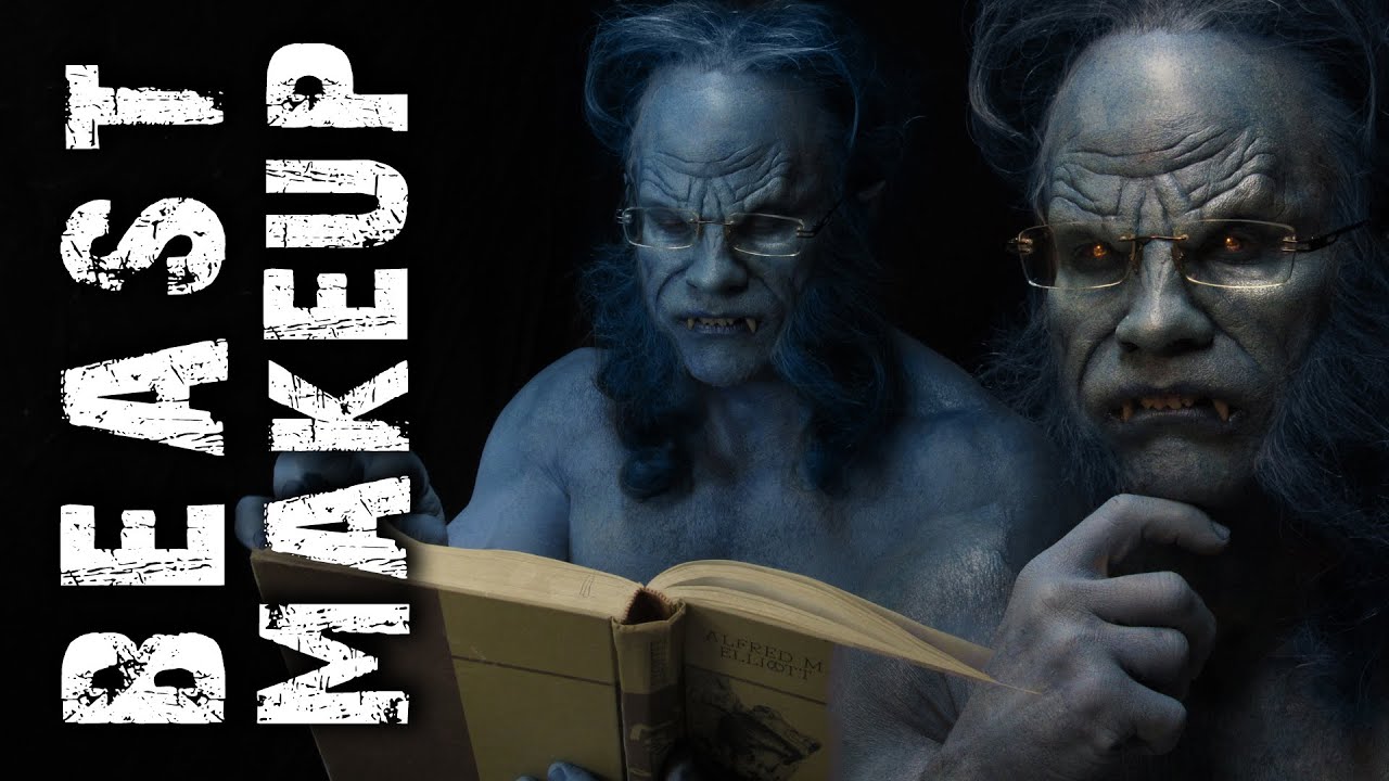 X-Men Beast RBFX makeup with Thomas E Surprenant