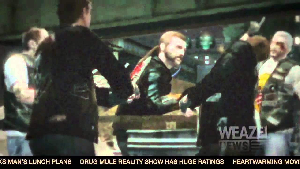 Weazel News reporting on the Angels of Death MC