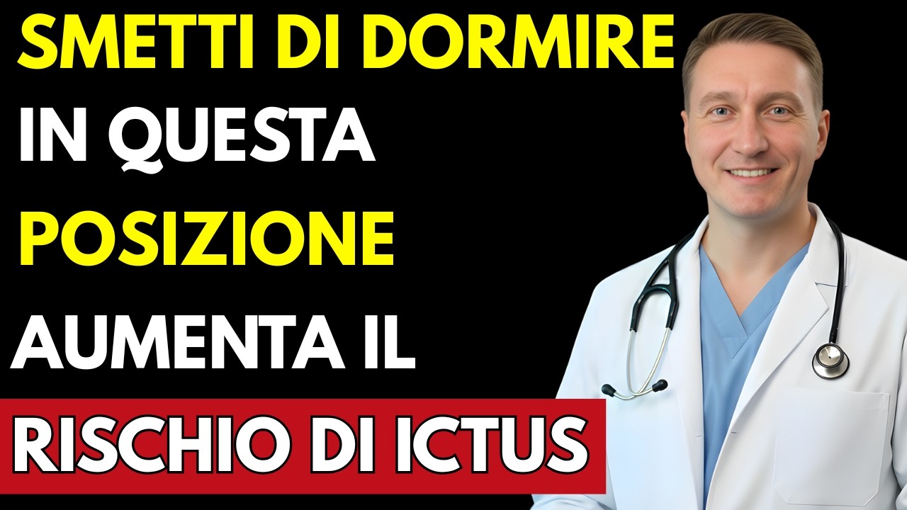 Cardiochirurgo AVVERTE: Questa POSIZIONE nel Sonno AUMENTA il RISCHIO di ICTUS | Dr. Marco Ferragamo