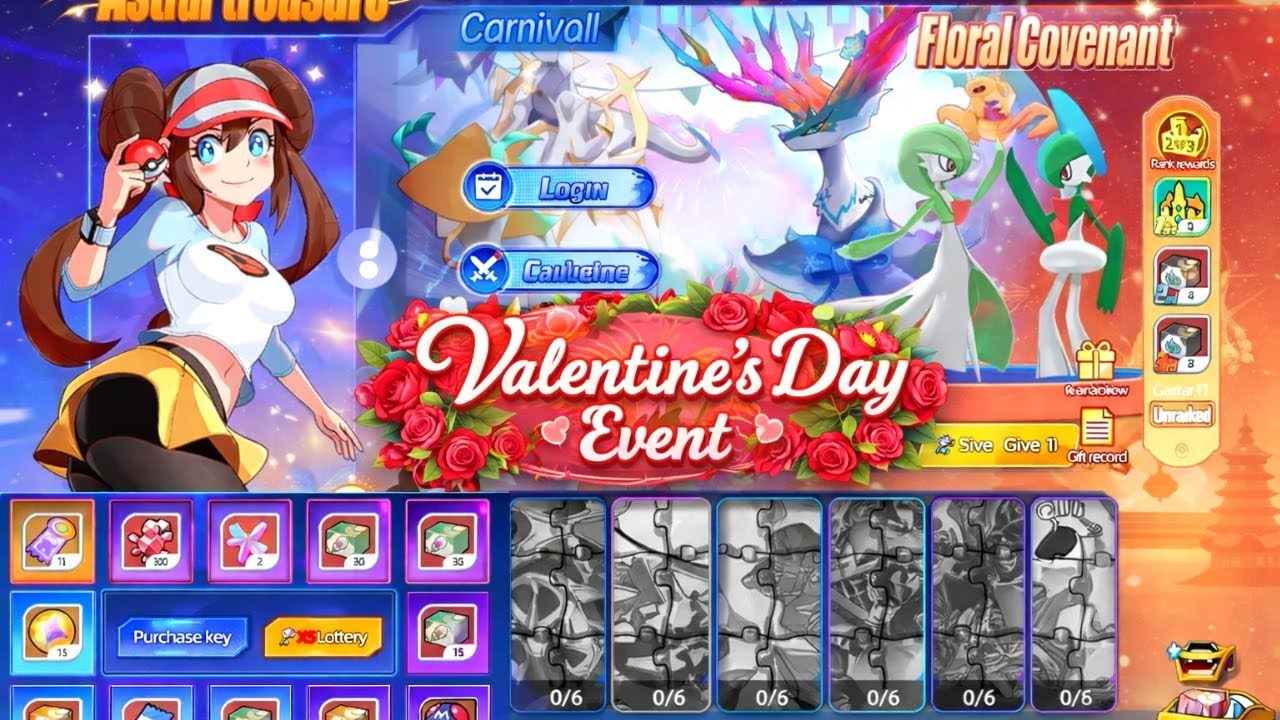 New Valentine's Day Event in Poke tamon  #newgames 