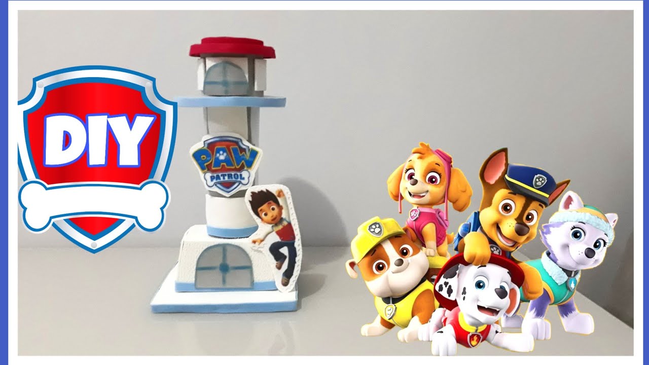 DIY PATRULHA CANINA- Paw Patrol.