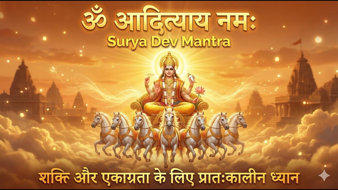 Om Adityaya Namah – Morning Meditation for Strength & Focus