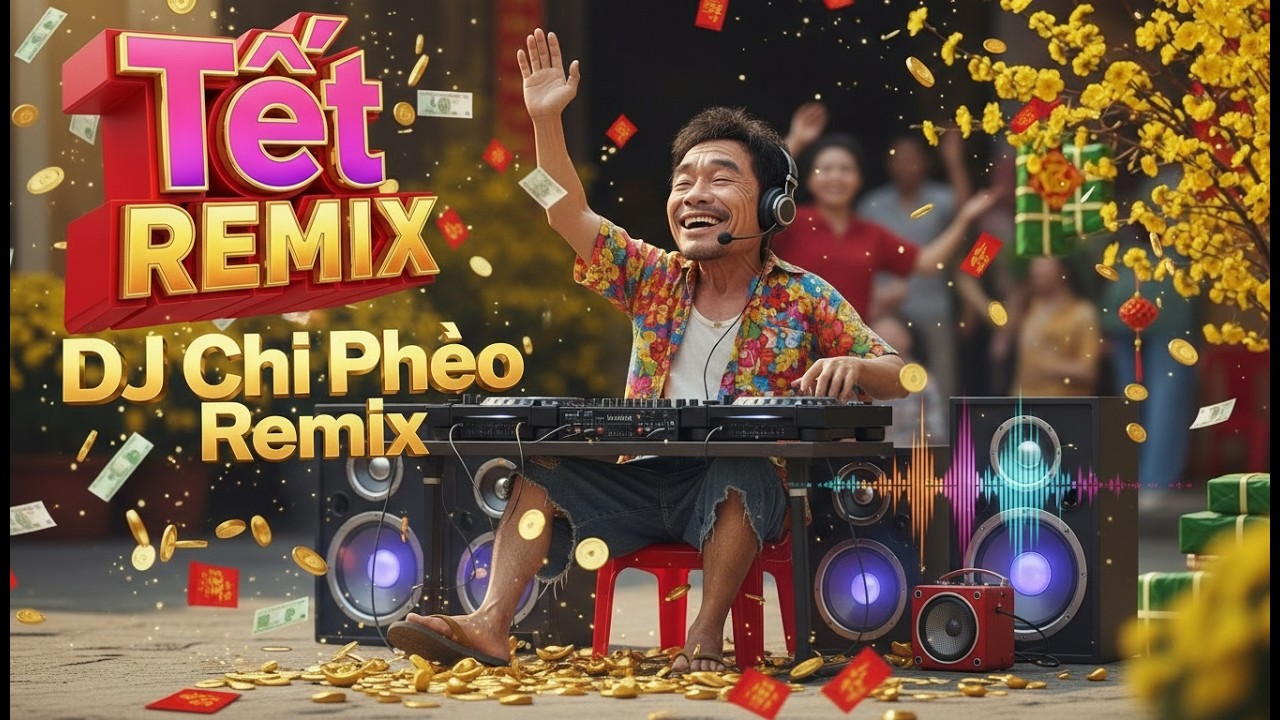 🌸 DJ Chí Phèo chọn đào đón Tết – Nhạc vang là có lộc, xuân về rộn cả xóm! | Remix 2026