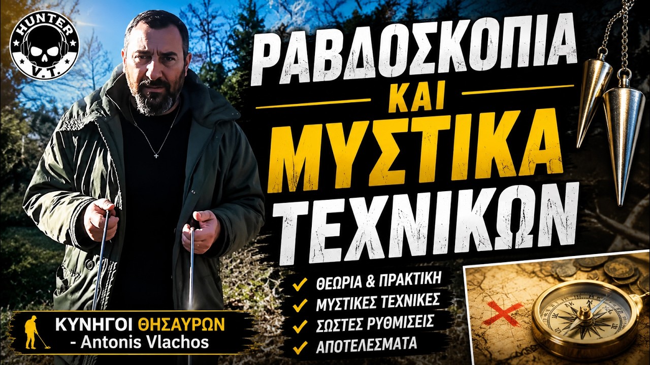 Ραβδοσκοπία και Μυστικά Τεχνικών: Ο Αντώνης Βλάχος Αποκαλύπτει Τις Κρυφές Τεχνικές