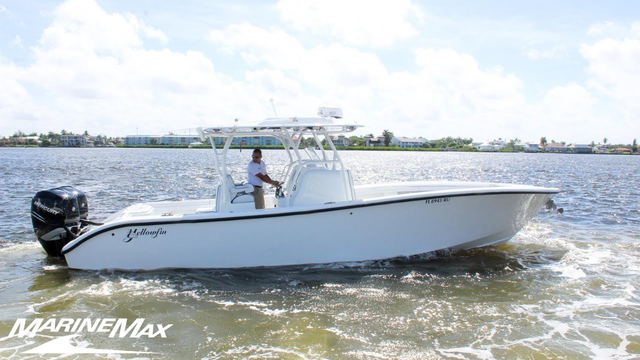 2019 Yellowfin 32cc Trade-In For Sale at MarineMax Naples Yacht Center