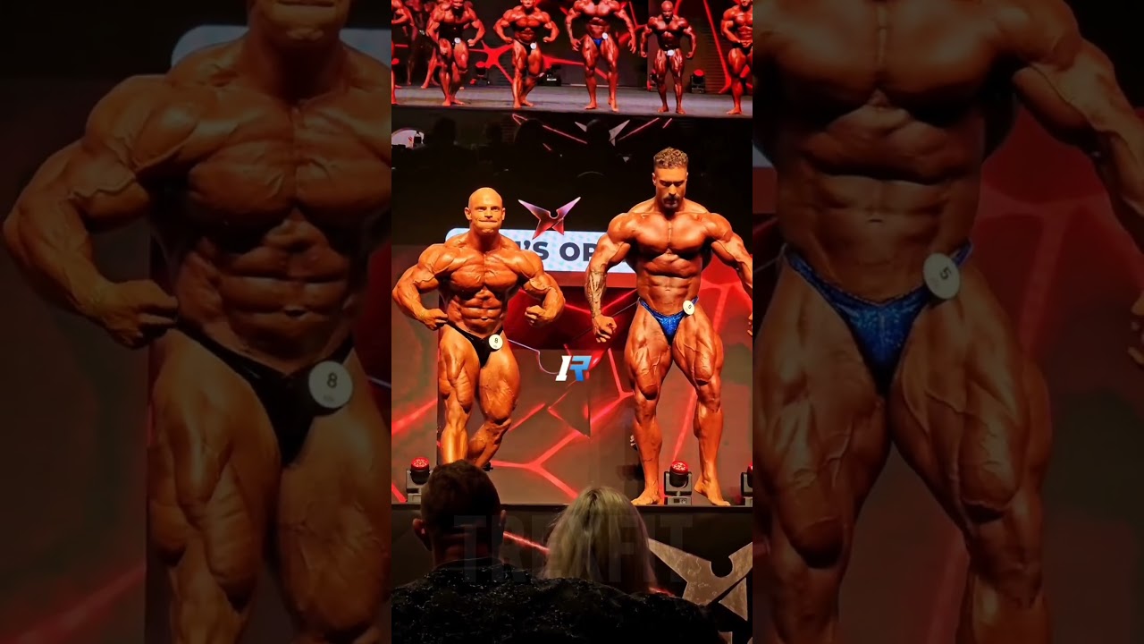 Martin Fitzwater vs Cbum | Evls Prague Pro | Mens open #Cbum #martinfitzwater #mrolympia2025 #ifbb
