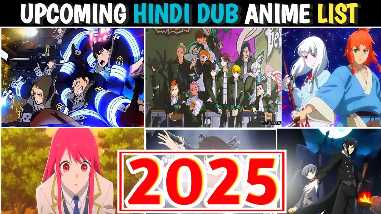 Upcoming Hindi Dub Anime Of Spring 2025 🤯 | New Hindi Dubbed Anime Release date | Crunchyroll