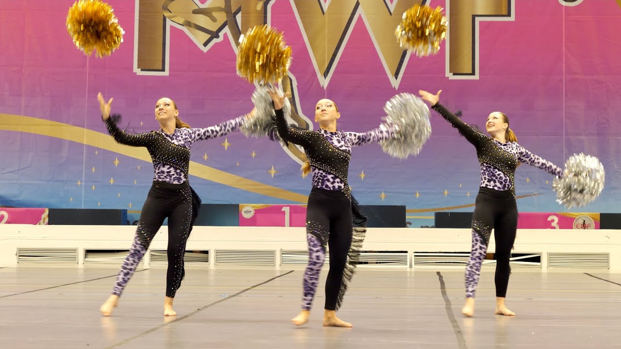 *Lions Academy Hradec Kralove* -  Pom trio  - XX European Majorette Championship - Monza 2025