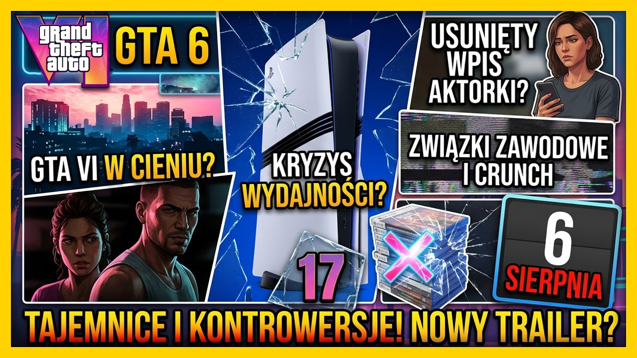 JASON SCHREIER potwierdza! GTA 6  gotowe w 90%! 🚀 Trzeci Trailer, 60 FPS i Prawda o Premierze