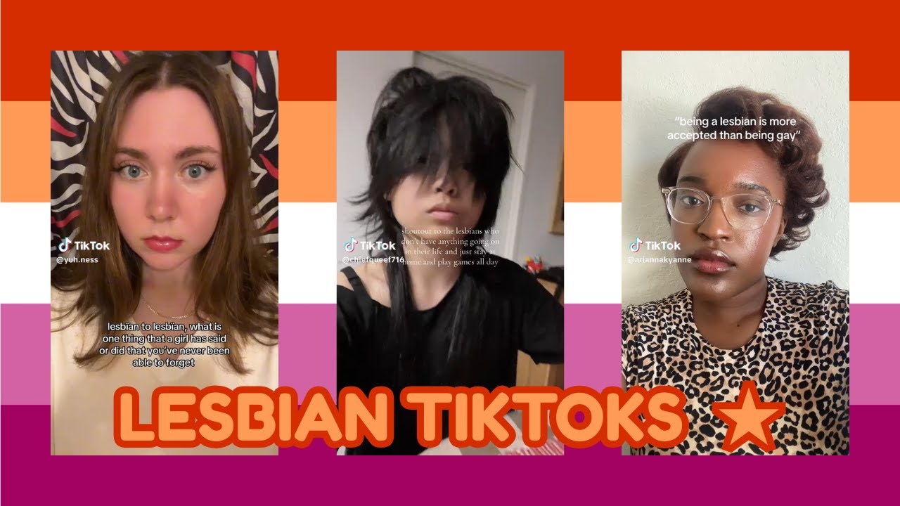 lesbian / wlw tiktoks ⋆.𐙚 ̊
