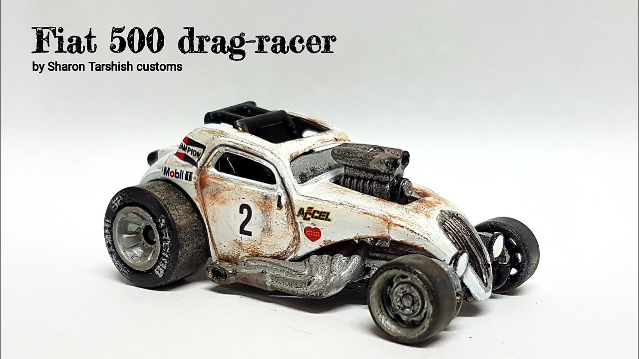Hotwheels wethering on Fiat 500 tips and tricks.