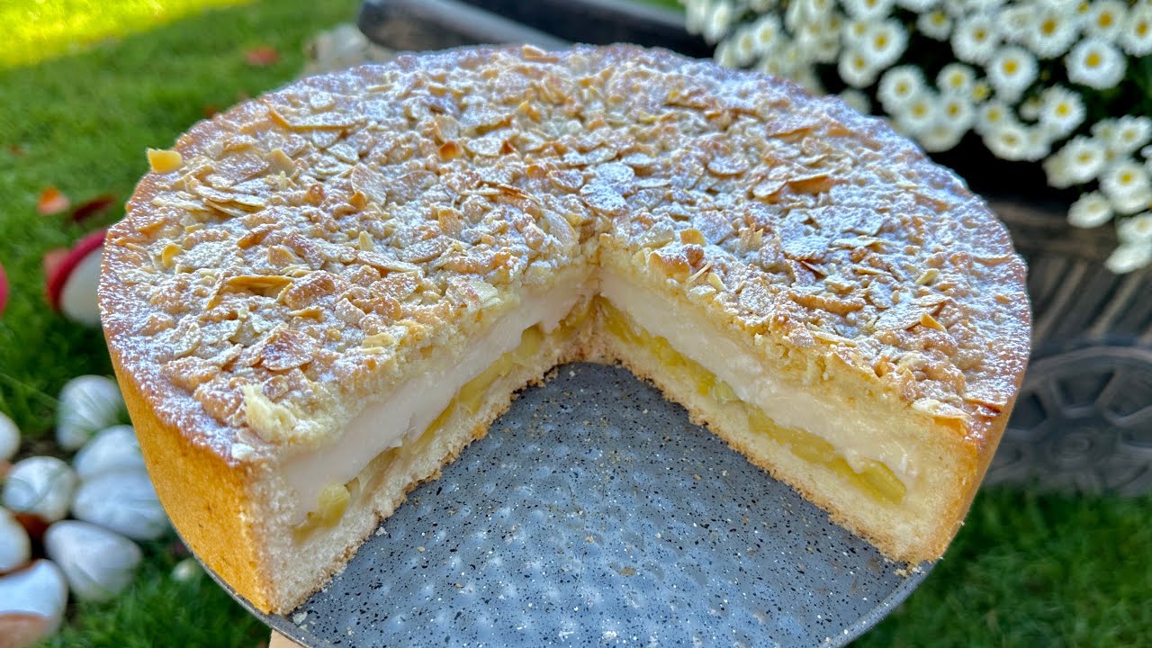 Знаменитый лимонный пирог 🍋, который сводит мир с ума 🍏 Простой рецепт 👌