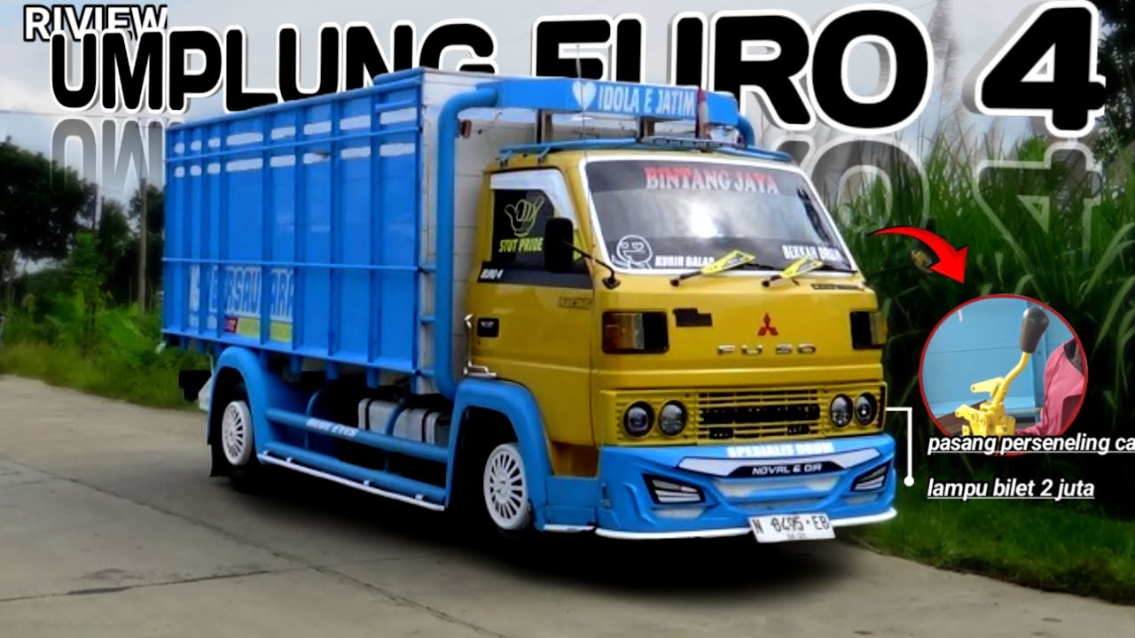 RIVIEW TRUK UMPLUNG 97 HARGA 80 JUTA FULL MODIFIKASI PASANG PERSENELING TONGKAT PUNY CANTER