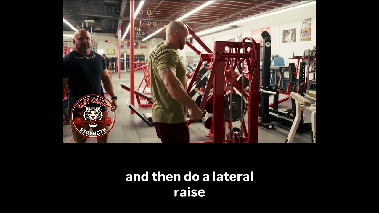 The Icarian Standing Lateral Raise! 