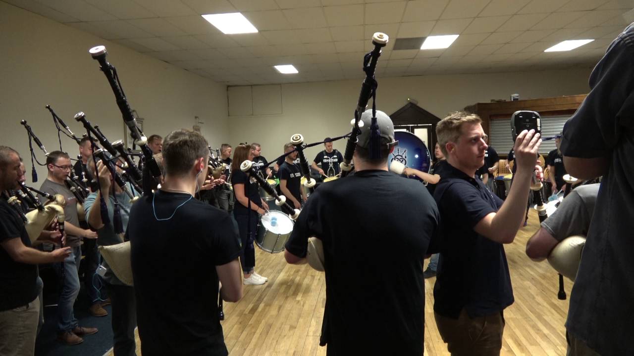 Worlds 2016 - Inveraray & District Final Practice - Number 1 Medley