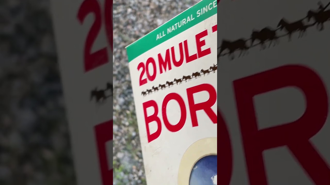 Borax for Killing Garden Weeds