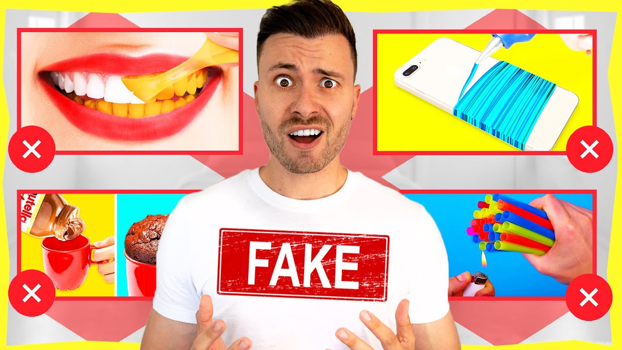 7 NEPPE VIRAL LIFE HACKS ONTMASKEREN! *FAKE* (YouTube, Instagram & TikTok)
