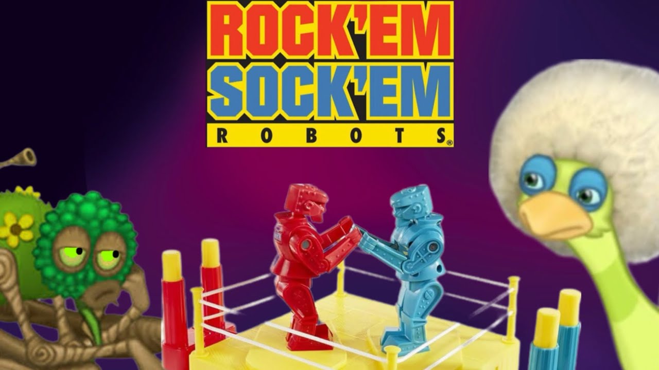 Плюшевая игрушка «Мои поющие монстры» — Роботы «Рок-н-ролл» 🤖 🥊