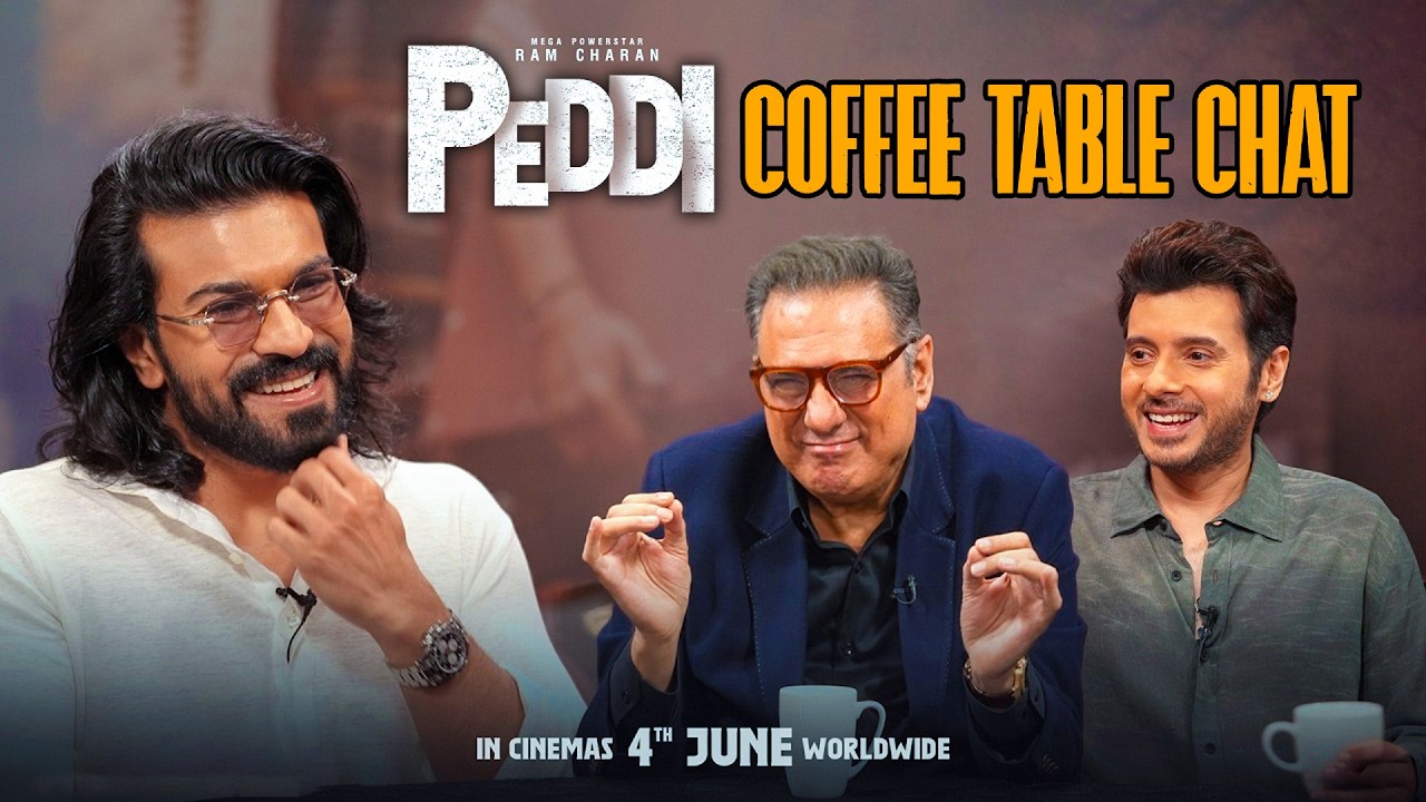 Peddi Coffee Table Chat Ram Charan | Divyenndu | Boman Irani | Buchi Babu Sana | Janhvi Kapoor | PTC