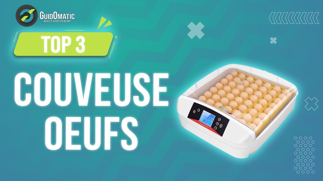 ✨COUVEUSE OEUFS [TOP 3] 2024 - Comparatif & Guide d'achat! (NOUVEAUTÉS)