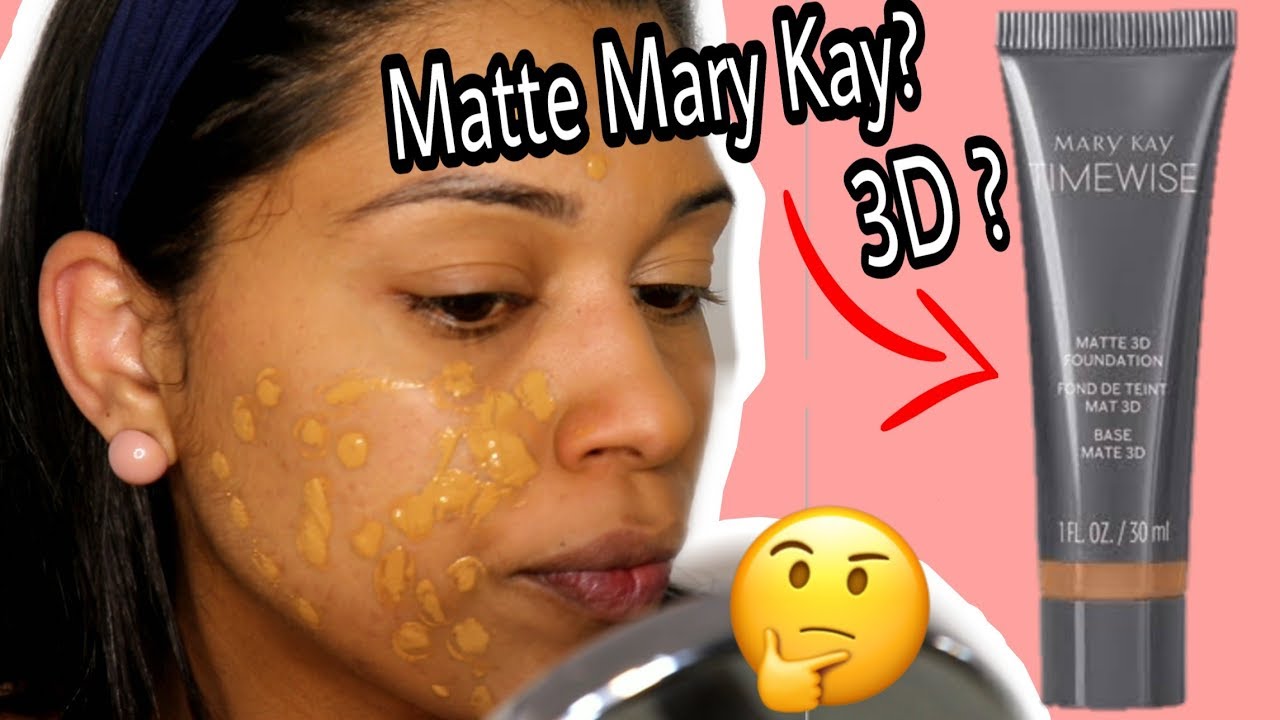 Resenha Nova BASE MATTE 3D MARY KAY TIMEWISE
