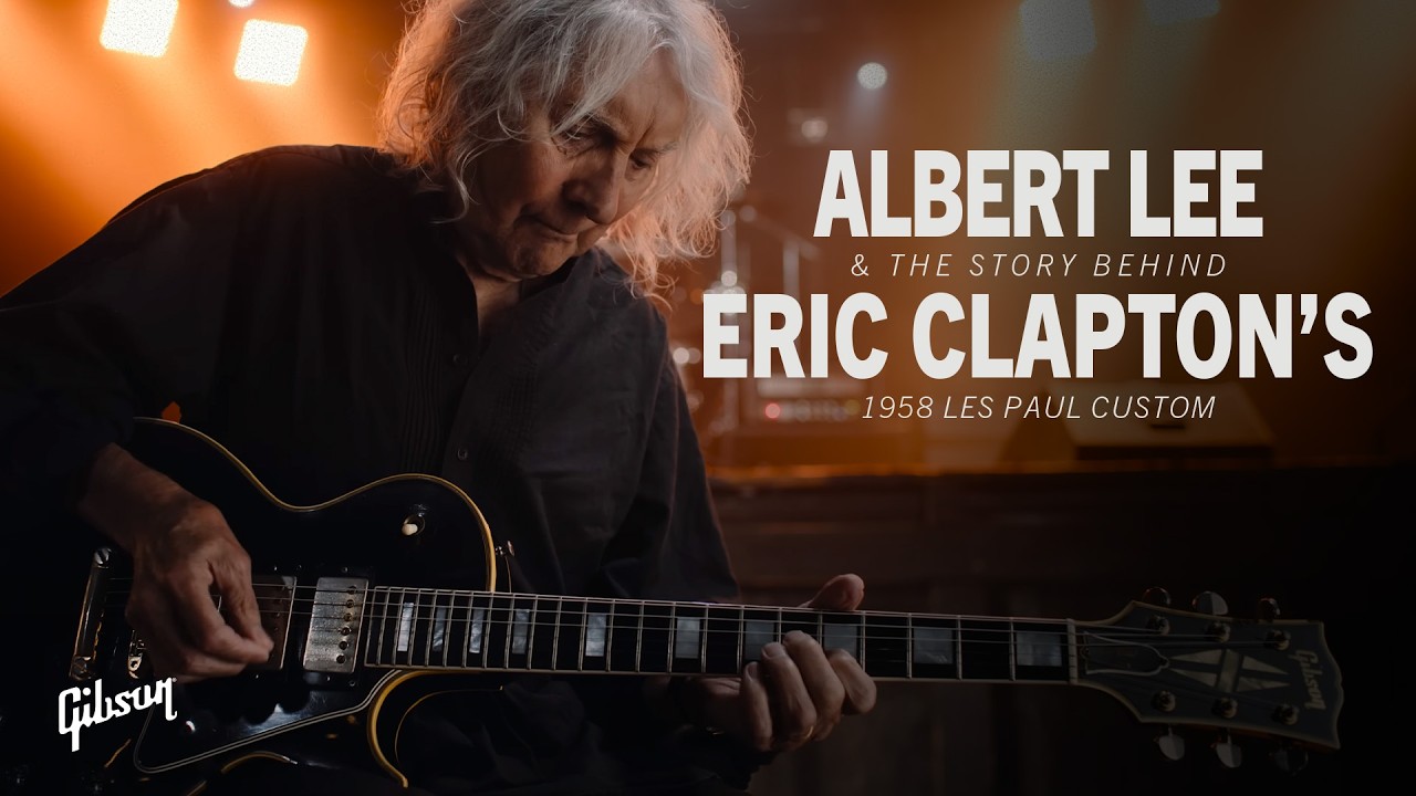 Albert Lee talks history of the Eric Clapton 1958 Les Paul Custom & Duck Bros.
