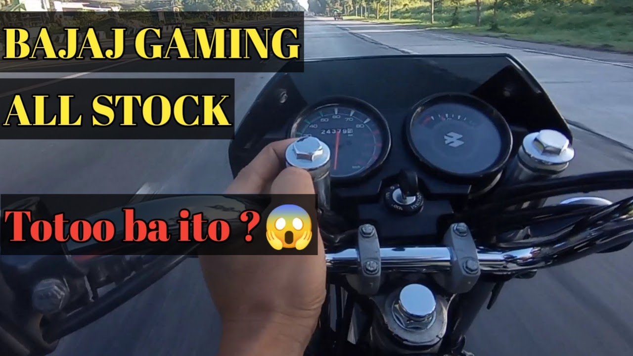 TOP SPEED! BAJAJ CT125 | ALL STOCK
