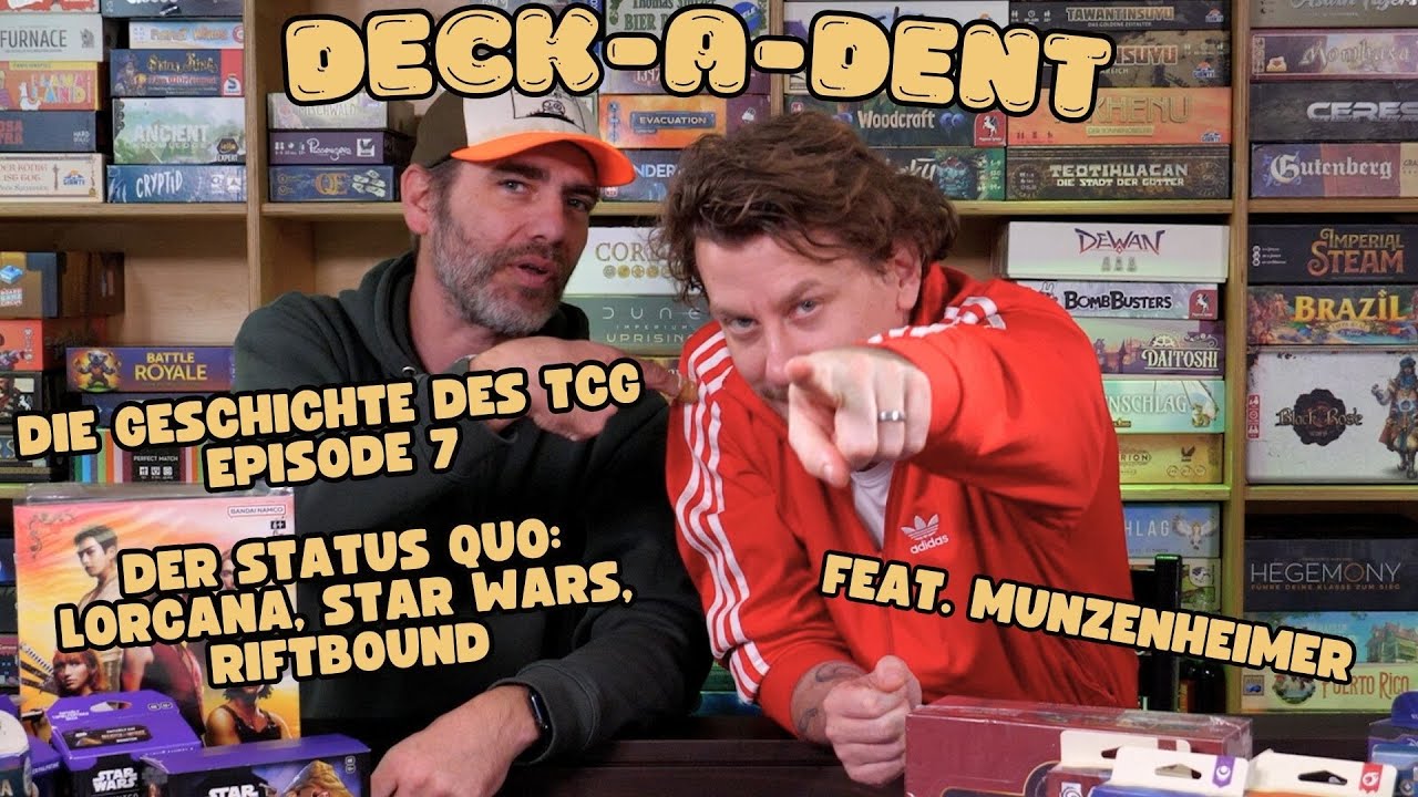 Deck-A-Dent: Die Geschichte des TCG Ep. 7: DER STATUS QUO Lorcana Star Wars Unlimited Riftbound