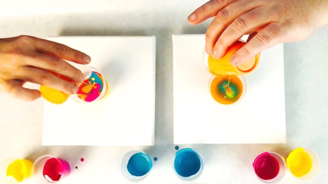 DecoArt's NEW Acrylic Pouring Medium with Silicone Comparison