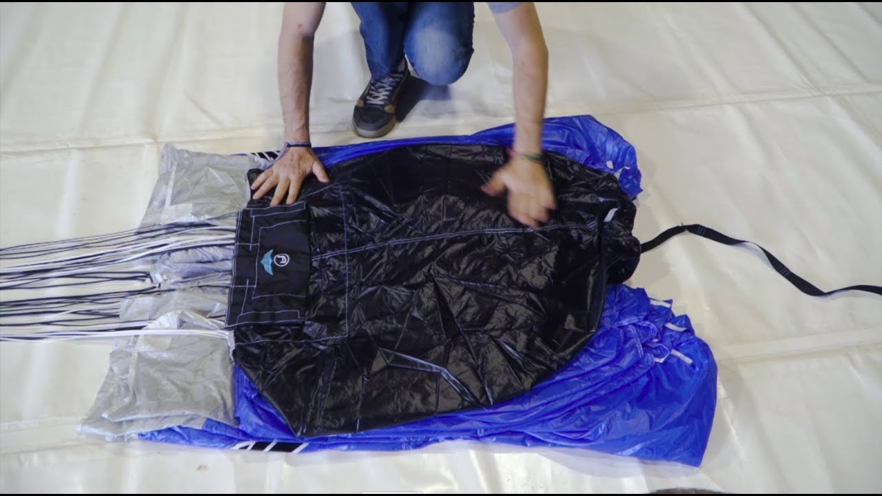 Tutoriel de pliage BASE jump - Glisseur bas