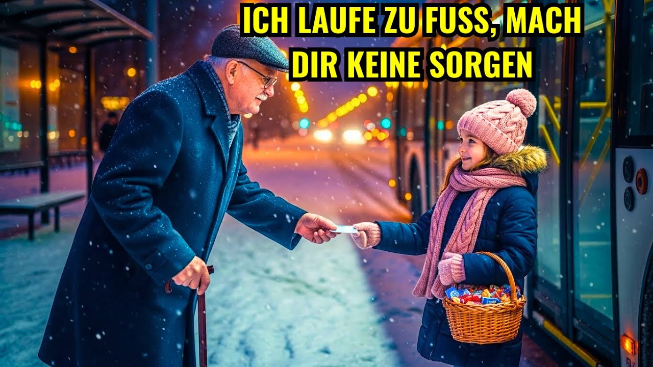 Das arme Mädchen zahlte die Busfahrkarte für den alten Mann—Sie wusste nicht, dass er ein Milliardär