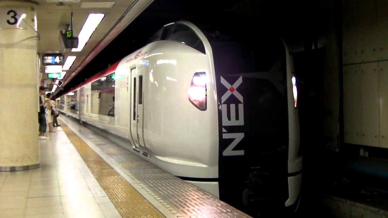 ミュージックホーン♪ E259系NEX成田エクスプレス　東京駅発車