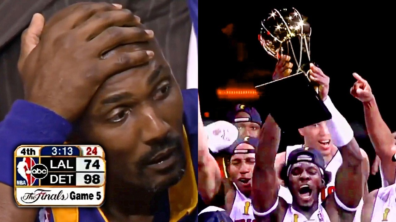 When The 2004 Pistons DOMINATED The Shaq & Kobe Lakers