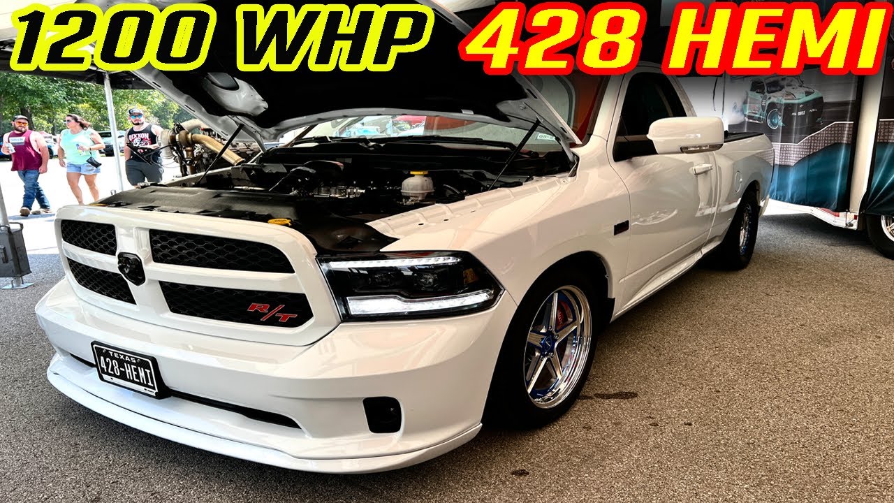 1200 WHP Procharged RAM 1500 428 HEMI Single Cab Truck