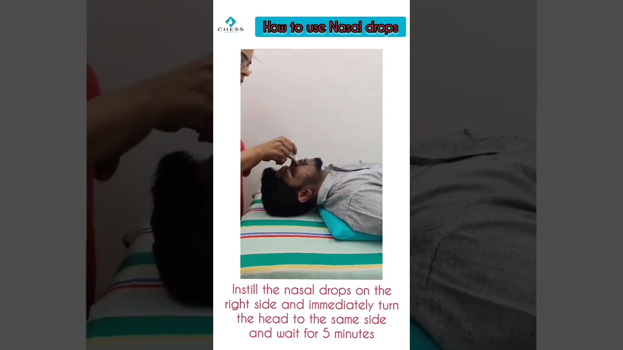 How to use Nasal Drops #entdoctor #entspecialist #entsymptoms
