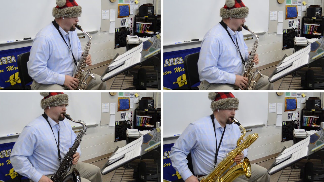 O Little Town of Bethlehem  - Saxophone Quartet (Arranged from the Bill Moffit Soundpower Series)