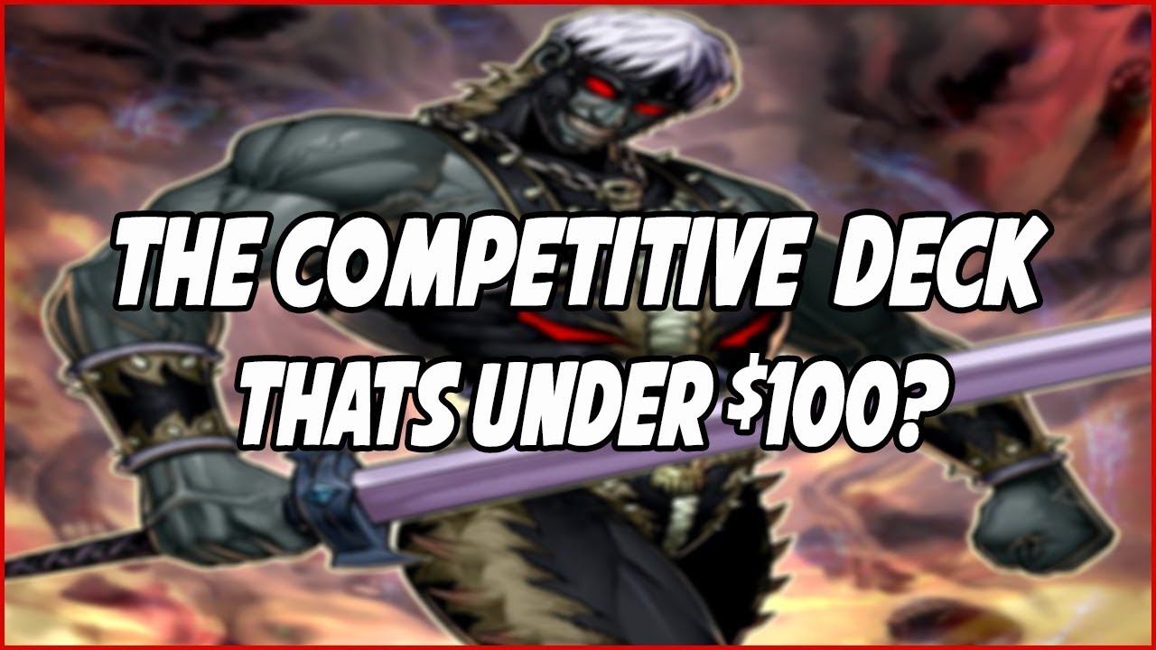 YuGiOh! A *COMPETITIVE* Deck Profile That's UNDER $100? |+ INSANE SHUTDOWN COMBO|