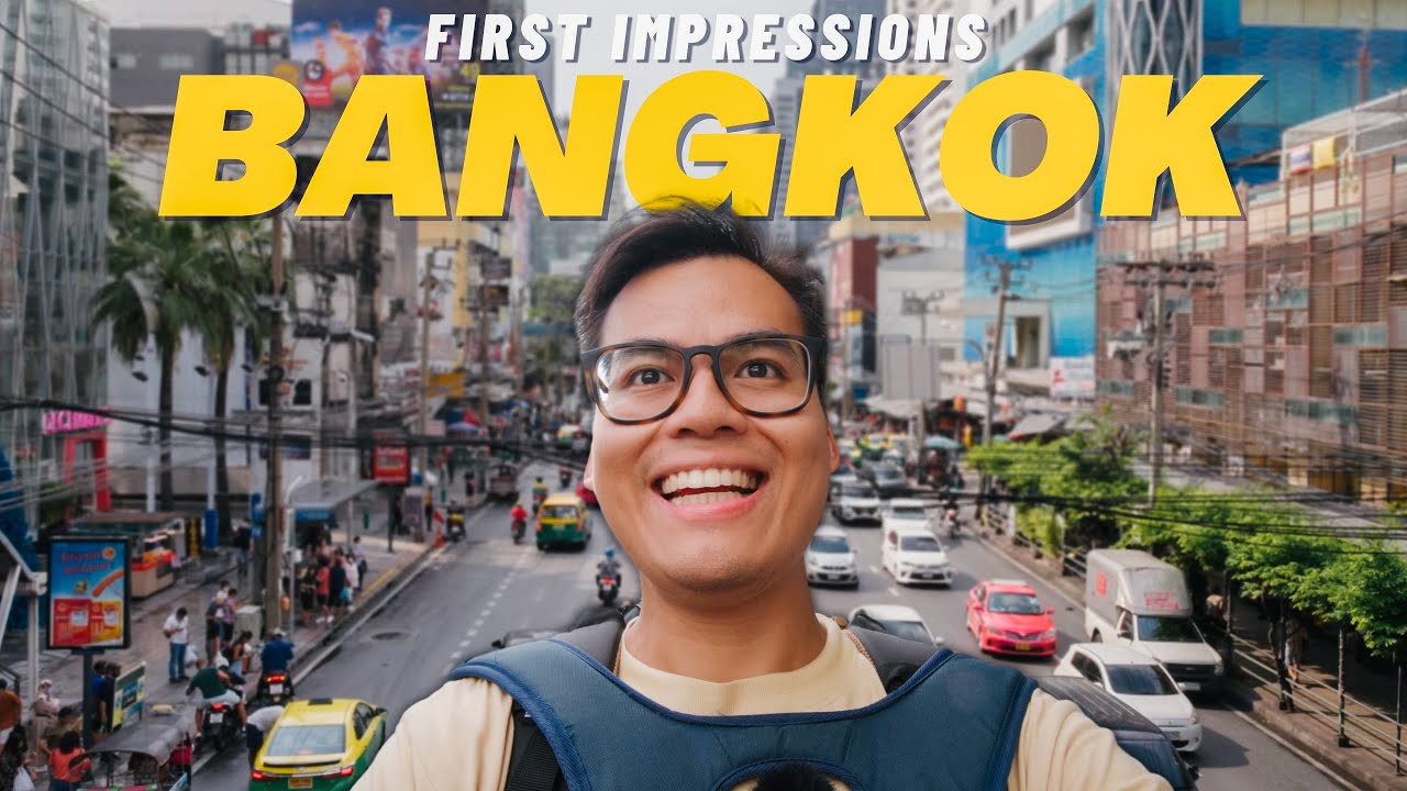 First Impressions of Thailand! 🇹🇭 (Bangkok is NOT what I expected)