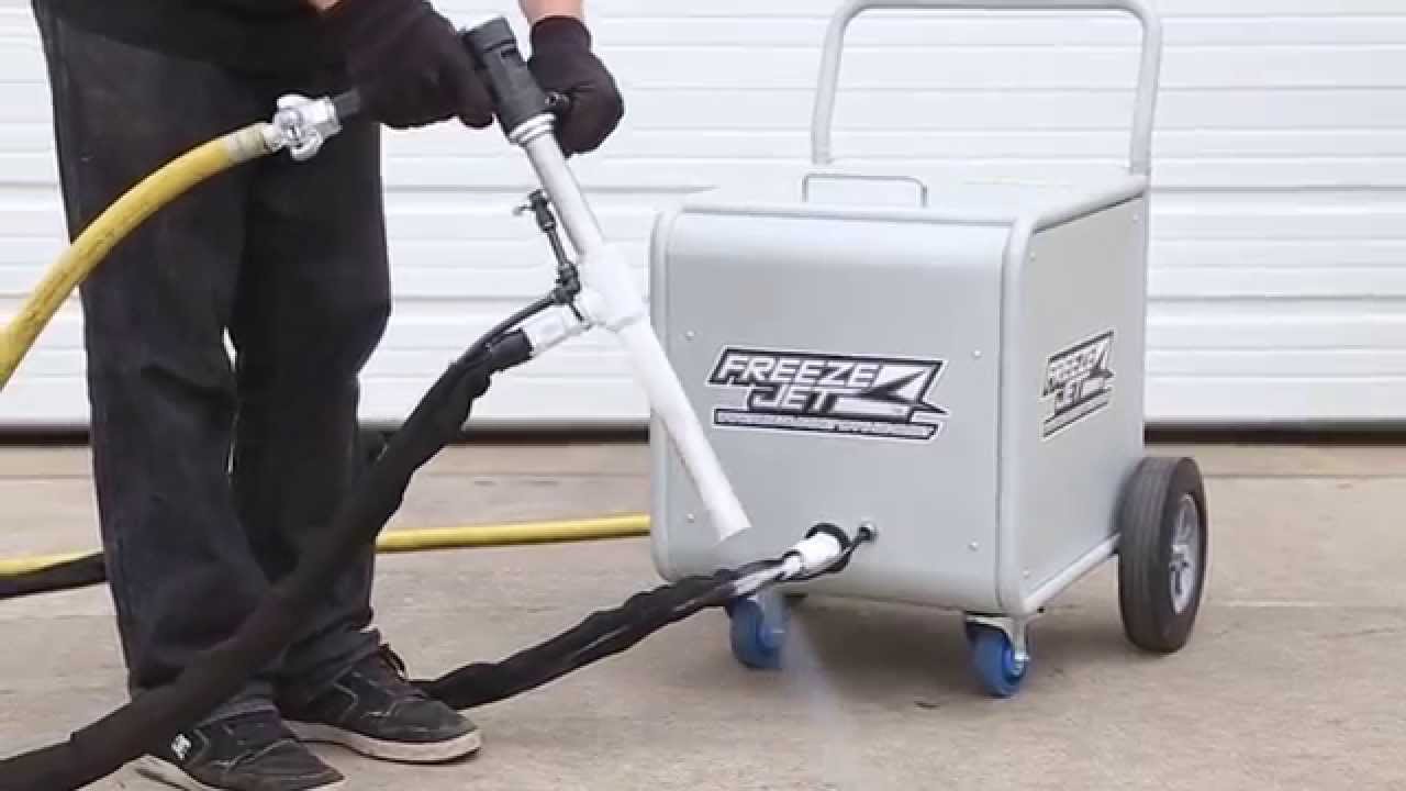 Freeze Jet Dry Ice Blasting Machine