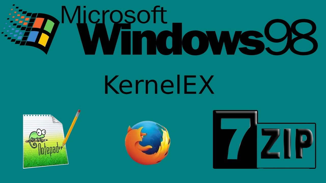 Nowsze aplikacje na Windows 98 czyli KernelEX