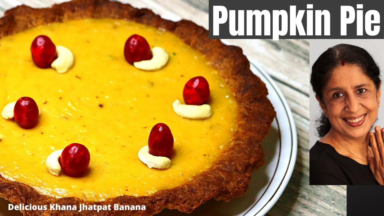 How to make Pumpkin Pie without eggs | Pumpkin Pie recipe without egg | eggless pumpkin pie