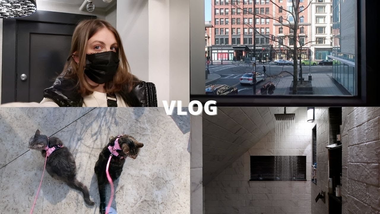 LAW SCHOOL VLOG: going into Boston for haircut, getting my life back on track lol, mini haul, etc!