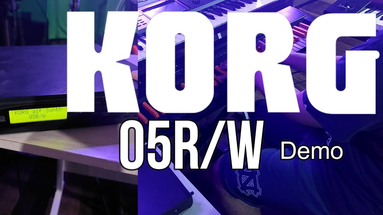 Korg 05R/W Demo