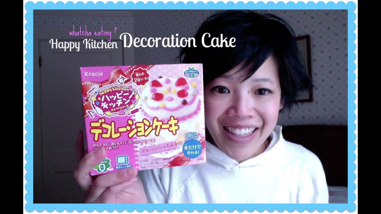 Happy Kitchen Decoration Cake デコレーションケーキ Whatcha Eating #88