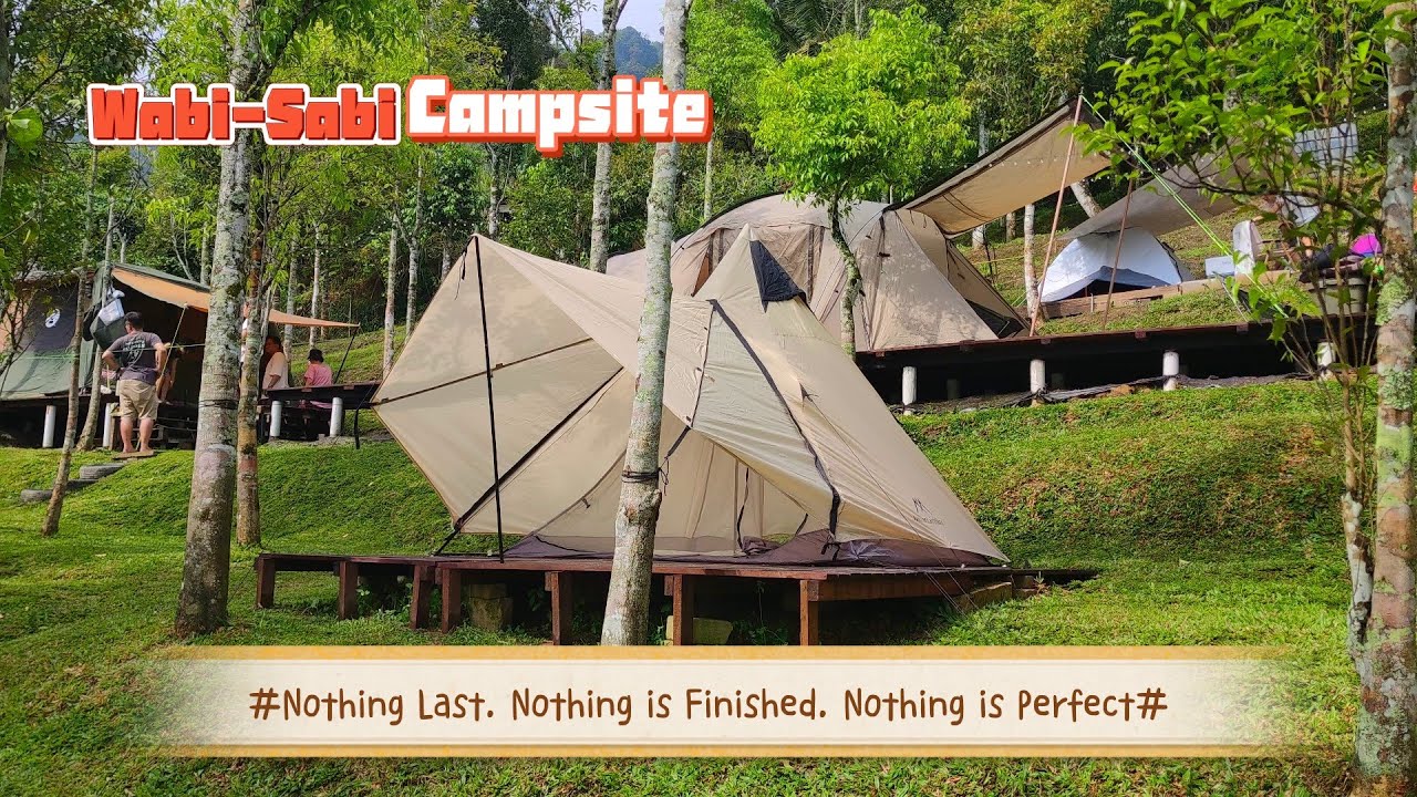 Solo Camping and jungle trekking at Wabi-Sabi Campsite 善圆露營地