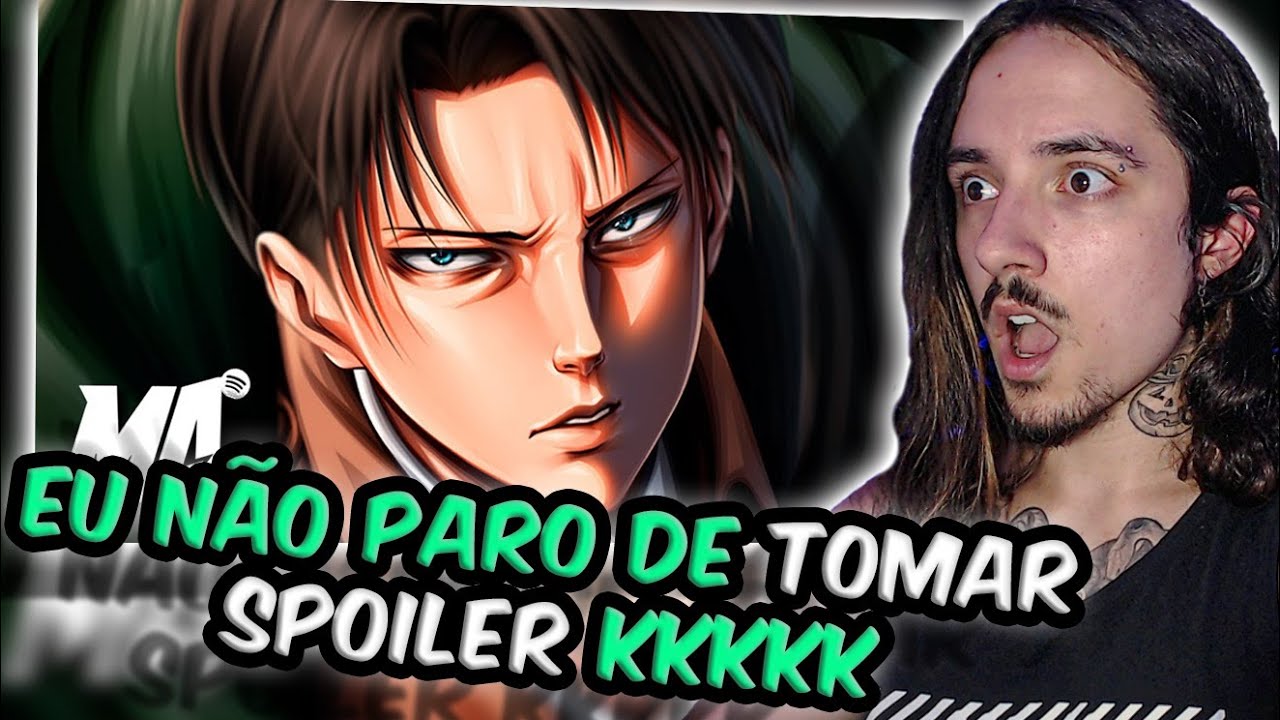 (MDS!) REAGINDO ao Levi (Shingeki no Kyojin) - Capitão | M4rkim // REACT \\ NaiReact